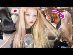 ВОЛОСЫ КАК У ЯПОНОЧЕК | из гнезда в✨ шелк ✨