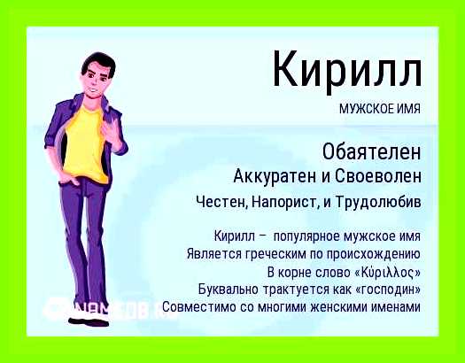 Кир значение