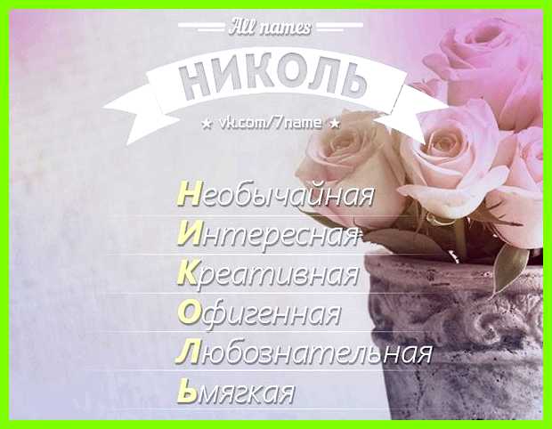 Ника имя значение легко, склонна