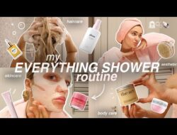 MY EVERYTHING SHOWER routine: уход за волосами, лицом и телом | моя полная ВАННАЯ РУТИНА