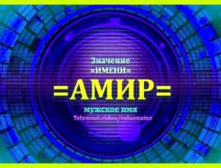 Амир как переводится имя