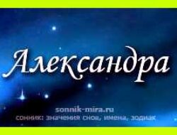 Как переводится имя александра