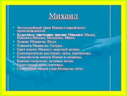 Как переводится имя миша