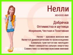 Значение имени нелля